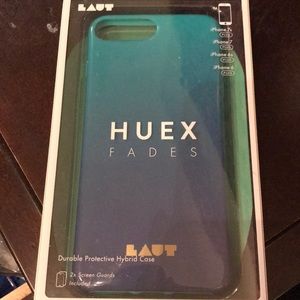 iPhone blue and turquoise 7/8 plus case